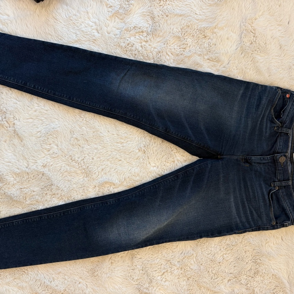 Hudson Jeans Super Skinny Dark Blue Denim